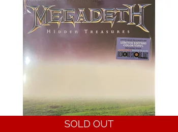 Megadeth – Hidden Treasures - Limited Edition 12 Track Purple & Black Splatter Vinyl RSD 2026